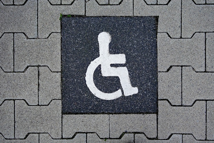 Disabled Parking - disabled parking sign