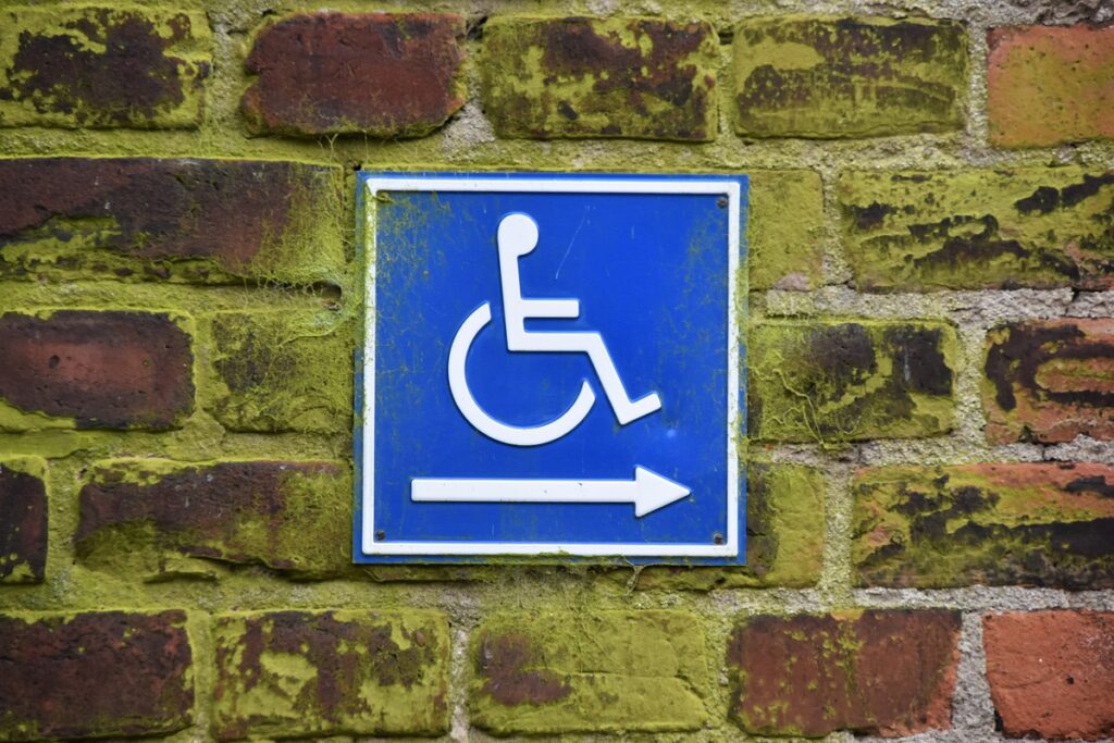 Disabled Parking - wheelchair-only disabled parking