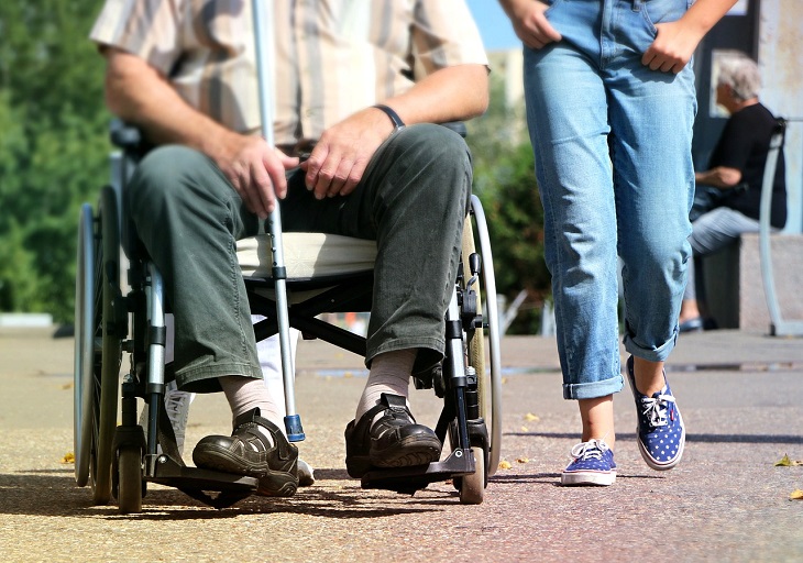 Disabled Parking - wheelchair user