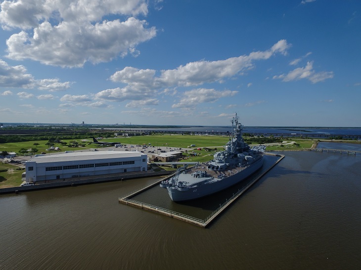 Disabled Parking - USS Alabama