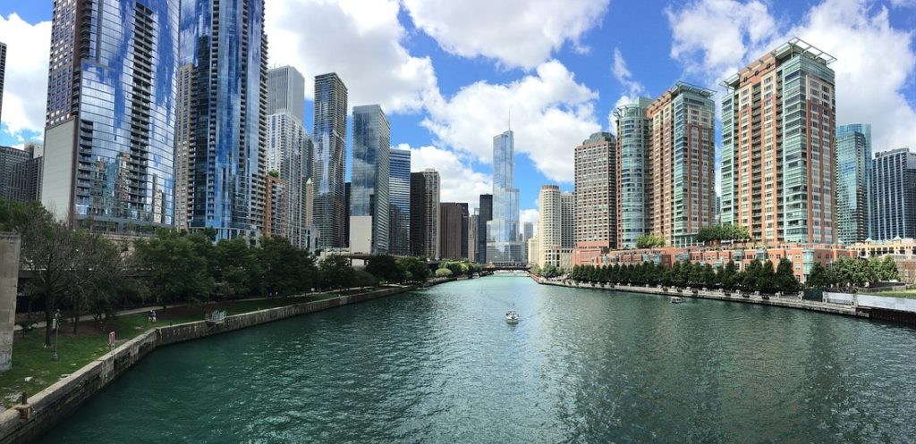 chicago city view