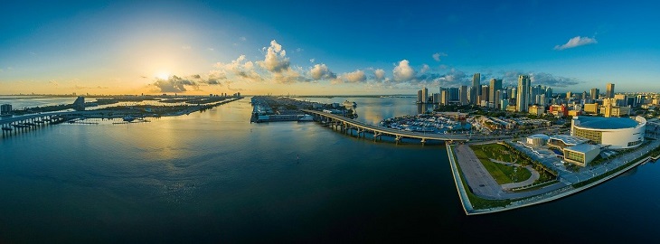 miami florida panorama