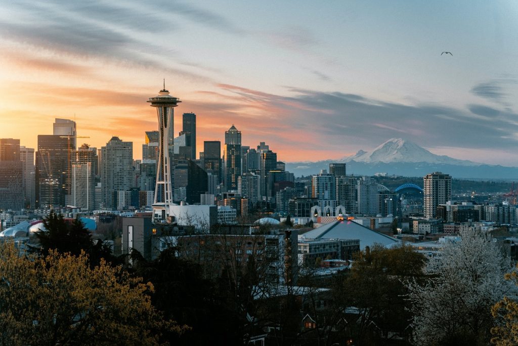 view of seattle city washington