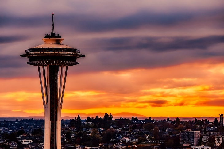 washington space needle seattle